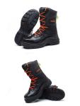 Waterproof Firefighter Rescue Boots Anti Puncture Oil Resistant Safety Boots
