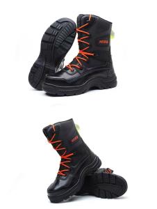China Waterproof Firefighter Rescue Boots Anti Puncture Oil Resistant Safety Boots wholesale