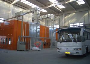 China Bus Painting Spray Booth Fan cabinet at side Good ventilation Spray booth for truck wholesale