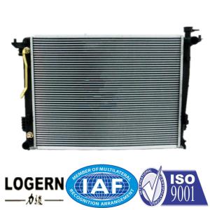 China Tucson 2.4'10 Hyundai Car Radiator 46.5/46.5*491mm Tank Size Dpi 13150 wholesale
