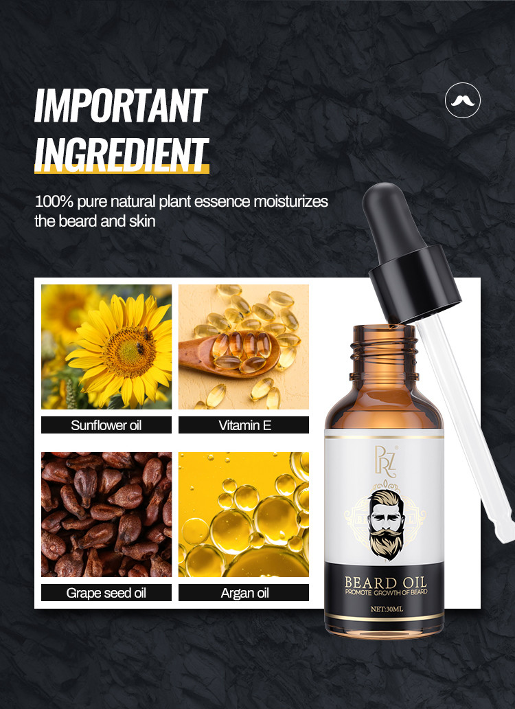 OEM Beard Growth Oil Beard Growth Softens Strengthens