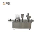 5-30ml Dropper Hot Fill Bottling Machine 99% Screw Capping Locking