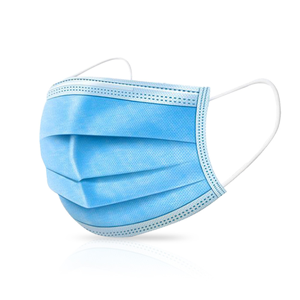 Ear-Loop Face Mask Comfortable Sanitary Mask Thick 3-Layer Masks Fast Shipping