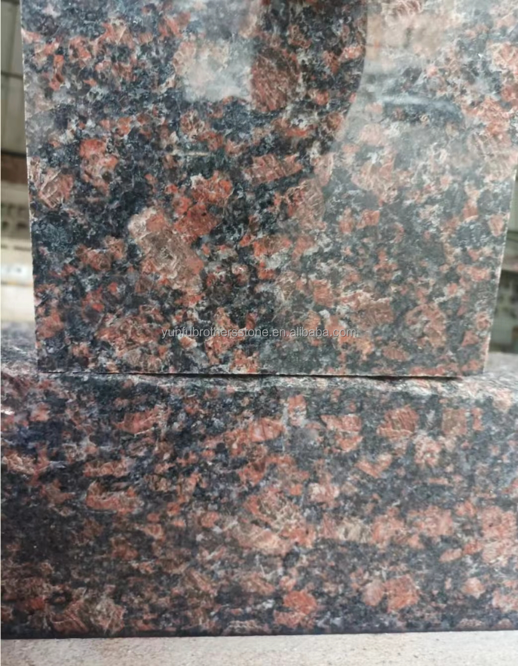 Park Modern British Brown Granite Stone Polished Surface for Kitchen Countertop Design