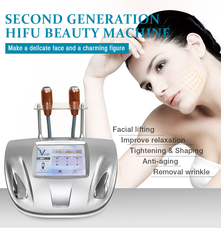 LF-451 professional 2 in 1 smas lifting hifu vmax facelift and body lifting machine for sale