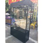 4PCS Shelves Store Glass Display Case 1000*400mm Powder Coated