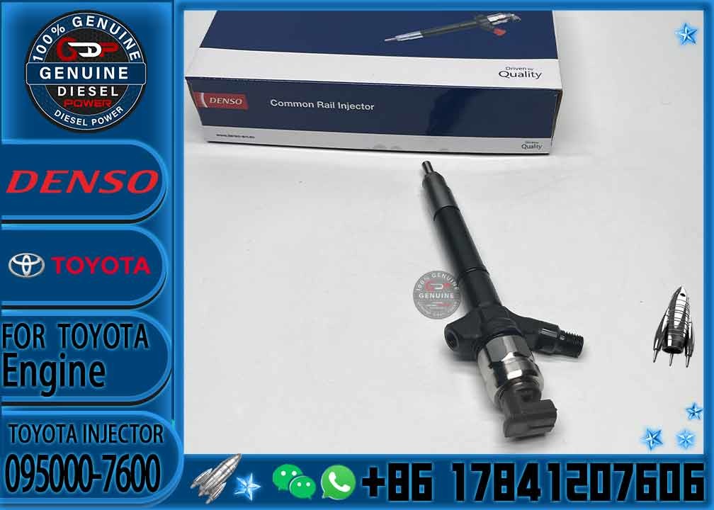 Nozzle Injector 095000-6900 23670-09200 095000-7600 23670-0R160 Diesel Fuel Engine Injector for Toyota Avensis 2.2 D 2AD