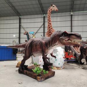 China Jurassic Park Realistic Dinosaurs Theme Park Tyrannosaurus Model For Exhibition wholesale