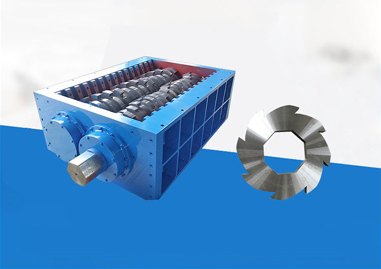 Construction Works High Safety Level Double Shaft Metal Scrap Shredder for Plastic