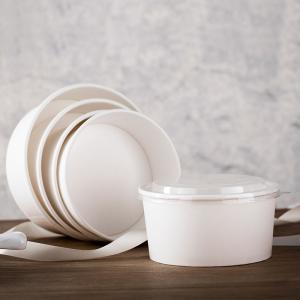 China white paper bowl for food to take away wholesale