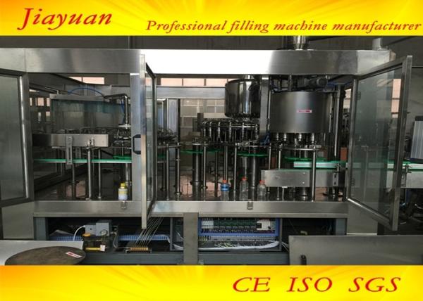 Suspension Bottleneck Catcher Beverage / Water Bottle Filling Machine 380V /