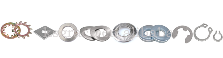 304 316 Stainless Steel Spring Lock Washers DIN127 GB93 Split Lock Washer