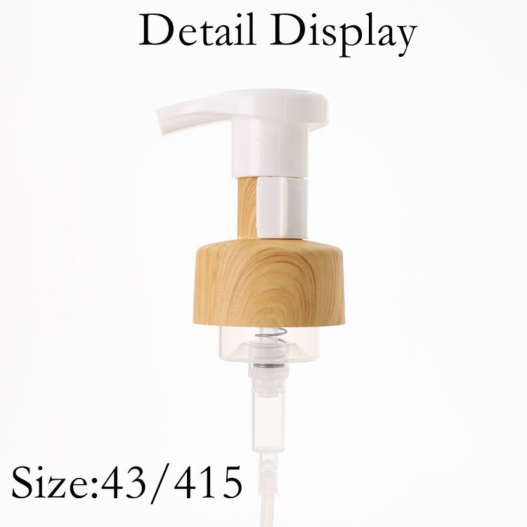 43/415 43MM Cosmetic Pump Head Bottle Dispenser BPA Free 0.8cc