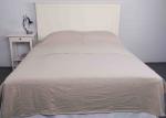 Jersey Oatmeal Modern Bedding Sets Comfortable With Single / Double Sleeping