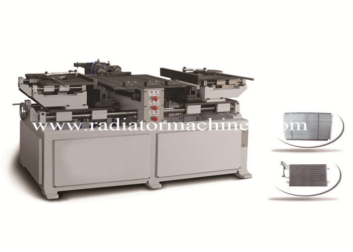 Condenser Header Pipe Punching Machine , Automatic Punching Machine For D Tubes