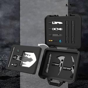 China CE Military Survival Gear Kits Aluminum Alloy Handle Axe Tactical Shovel Head wholesale