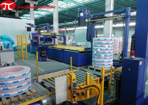 China Automatic Metal Coil Packing Line With Bubble Film OD900mm wholesale