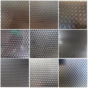 China Custom Embossed SS Sheet 1mm Stainless Steel Plate For Construction wholesale
