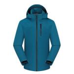 2023 Wholesale Custom embroidery logo waterproof Zipper softshell Jacket