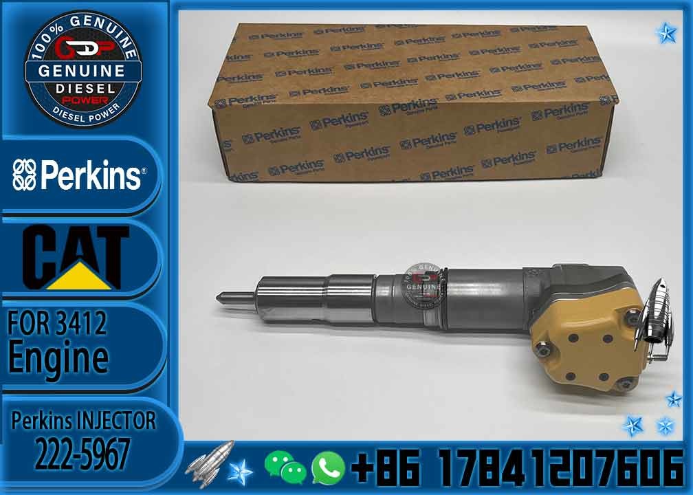 Construction Machinery Parts Diesel Engine Injector 10R-0781 222-5966 173-9379 For 3126B 3126E CAT Diesel Engine Injecto