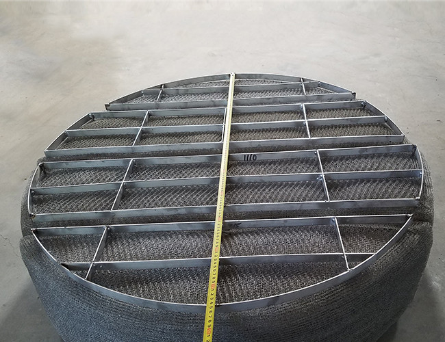 Polypropylene PTFE Wire Mesh Demister Screen Gas Liquid Separating