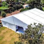 Storage Waterproofing Large Industrial Tent Aluminum Frame SGS Certificate