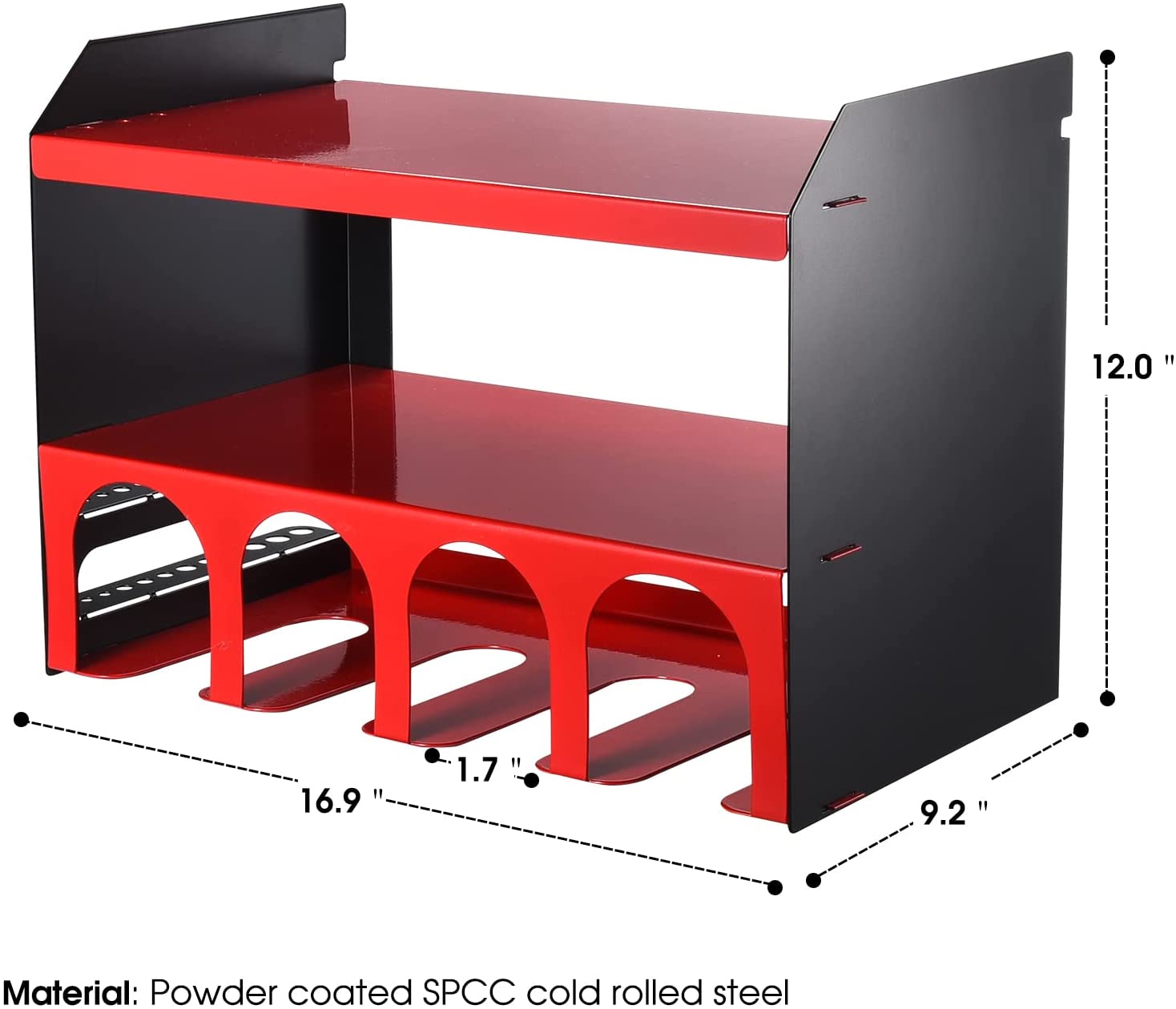 Carved Power Tool Rack The Ultimate Space-Saving Solution for Your Garage