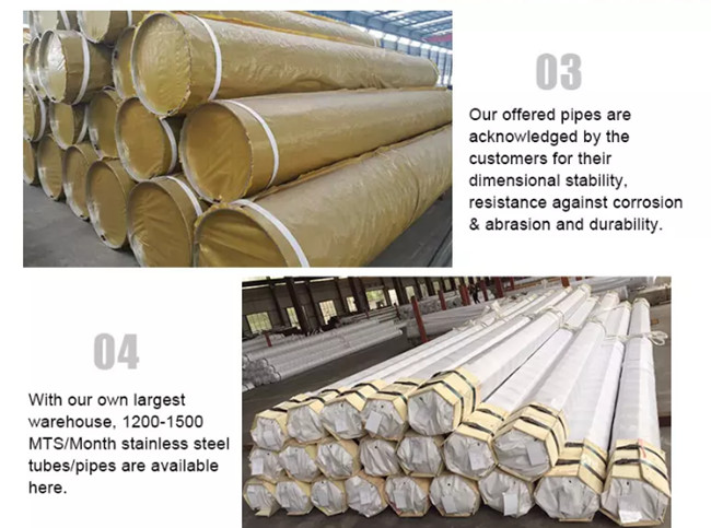 Hot Rolled Polishing Surface Stainless Steel Welded Pipe ASTM A213