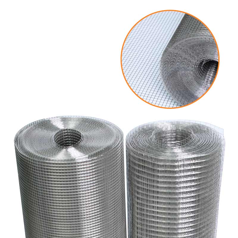 High quality Welded Wire Mesh Galvanized Outdoor farms home Electro Galvanized Mesh rabbit Cages building wire mesh
