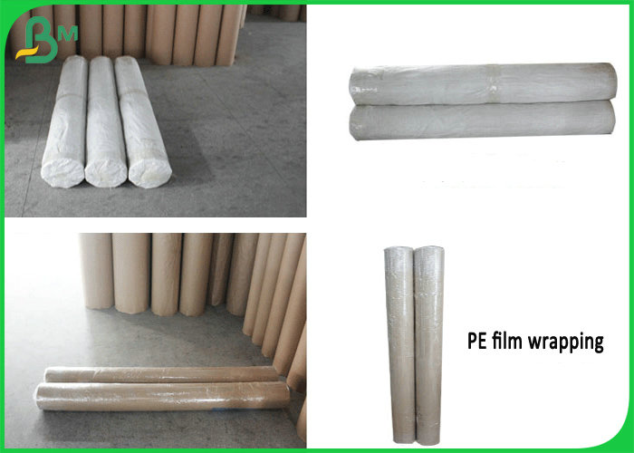 Bright White Inkjet Bond Paper Roll 20lb 36 inches x 150ft 3 inches core