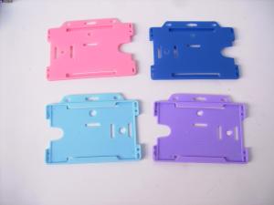 China 0.2MM Thickness Soft PVC Badge Holder With Personalised Size wholesale