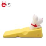 Promotional PVC Door Stopper Mic Shaped 134×53×73mm Size ODM