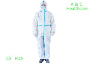 China SMS Non Woven Protective Clothing Disposable Medical Protective Suit wholesale