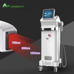 China 808+755+1064nm beauty diode hair removal machine wholesale