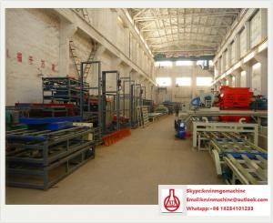 China Automatic Eps Sandwich Panel Mgo Board Production Line for Cement / Mgo / Wood Saw Powder wholesale