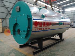 China CWNS Type Oil Fired Hot Water Boiler Heating System / Fire Tube Steam Boiler wholesale