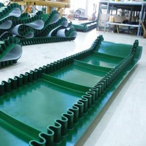 China Green Inclined 2 Ply Conveyor Belt 1200mm Bandwidth wholesale