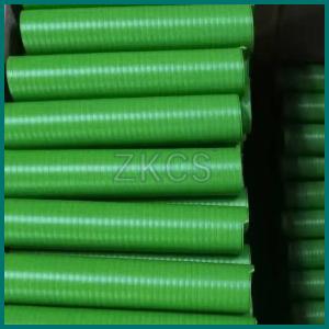 China 52MM DIAMETER Spiral Plastic Tube , Auto Buckle Plastic Pipe Corrugated wholesale