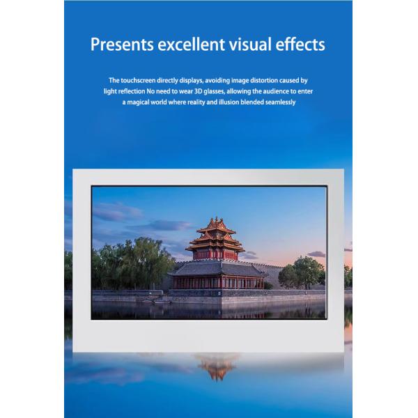 Custom Transparent LCD Showcase For Retail And Brand Promotion