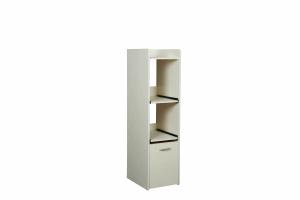China Multi Function Wooden Home Storage Shelves Slim Narrow Size For Living Room / Office wholesale