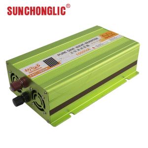 China 1000W Pure Sine Power Inverter 12VDc 220VAc 1KVA 50Hz Easy Connection wholesale
