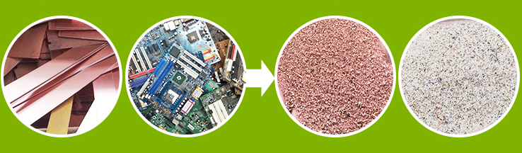 Sustainable PCB Board Circuit Board Recycling Plant For Recycling Waste PCB