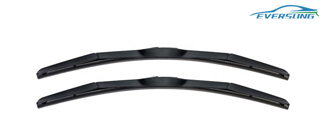 Soft Frameless Car Windscreen Wiper Blades 20 Inch With Universal Connector