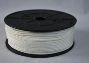 China High Tensile Thin Braided Polyester Nylon Rope 5mm White Color wholesale