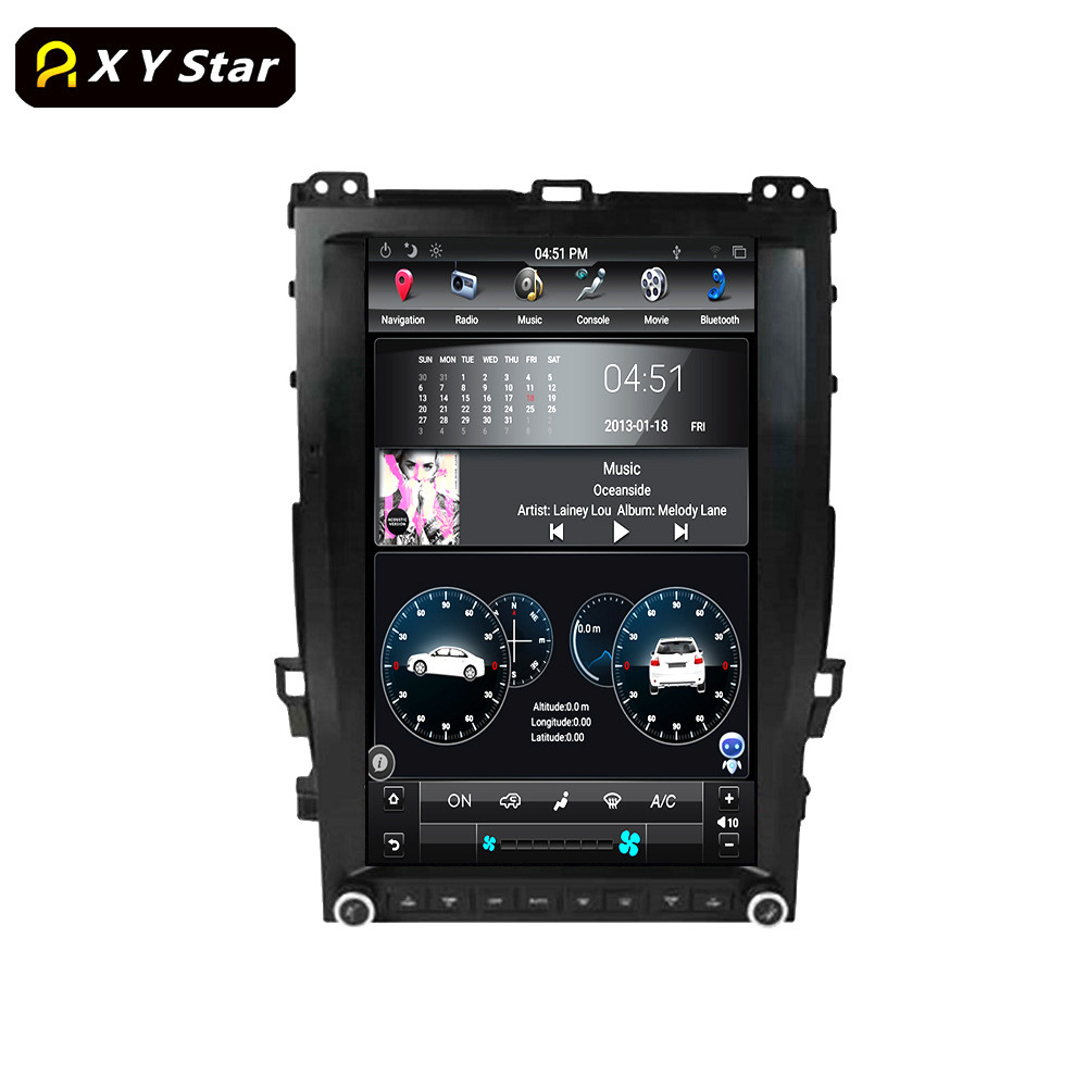 13.6" Android Display Video Player For Toyota 2002-2009 Prado/LX470