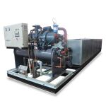 25T/24H Brine Refrigeration Block Ice Machine Industrial Salt Water