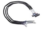 9 Core 22 AWG PVC Insulation 0.75mm2 LCD Screen Cable