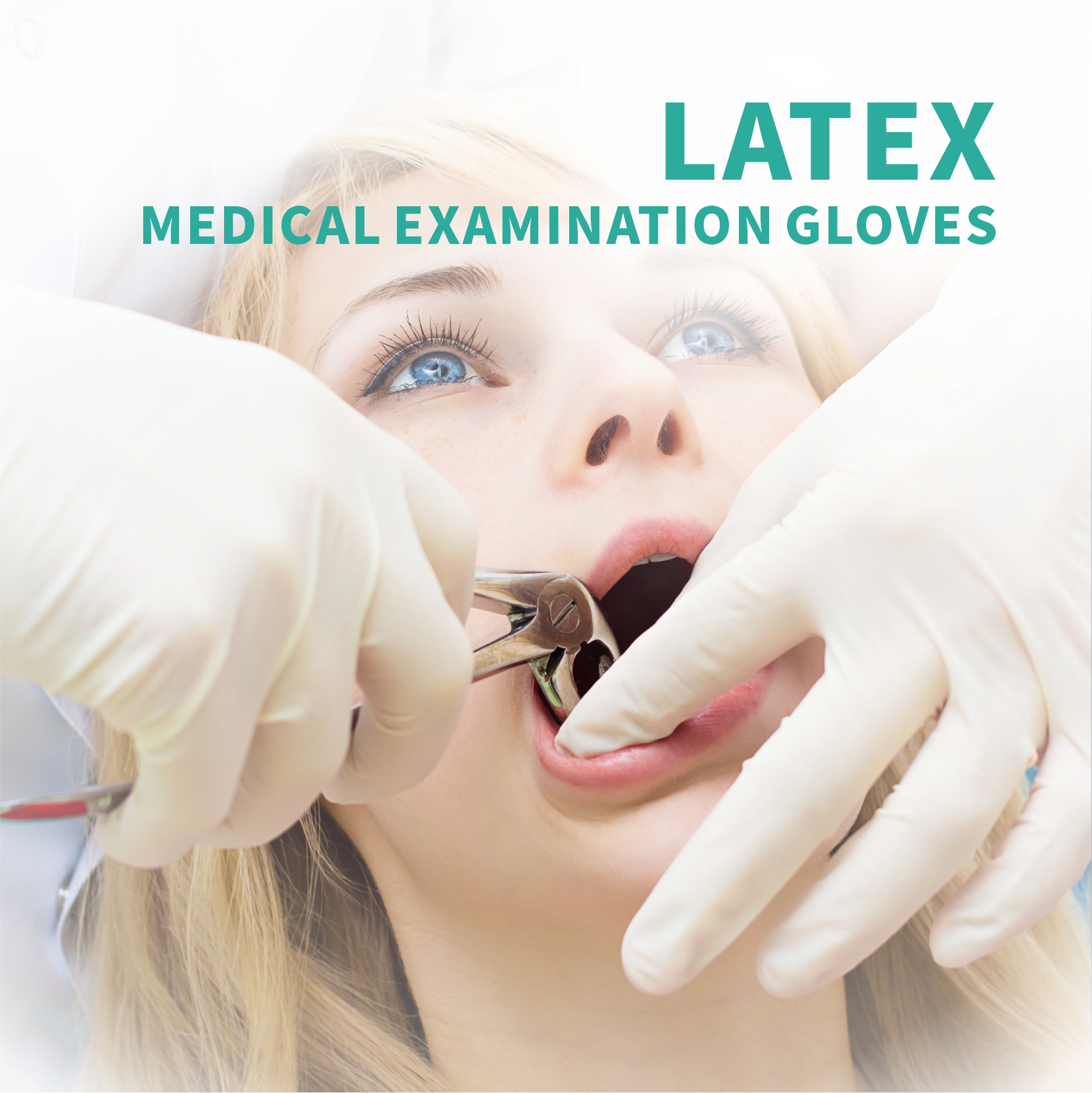 ASTM D6319 Disposable Latex Gloves Powder Free