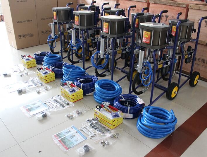 Airless Spray Painting Equipment With Pneumatic Piston Model