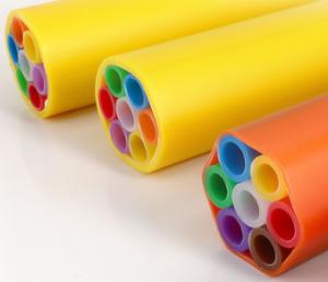 China Custom Design Fiber Optic Microduct High Density Polyethylene Material wholesale